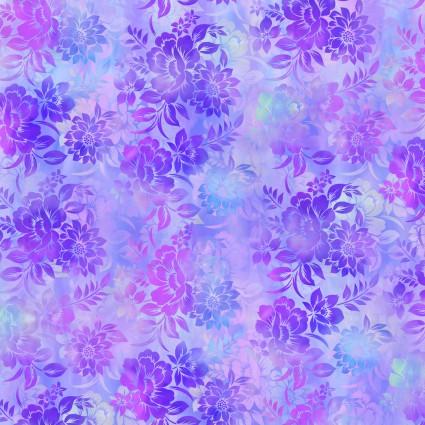 ITB Garden of Dreams II - IBFGDRT2JYR-3 Purple - Cotton Fabric