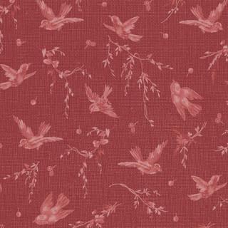 MAY Birdsong - 10651-R Red - Cotton Fabric