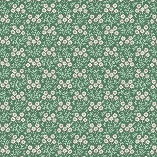 MAY Birdsong - 10654-G Dark Green - Cotton Fabric