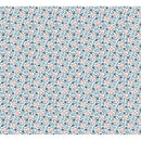 MAY Franny's Flowers 10505-B2 Blue - Cotton Fabric