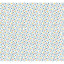 MAY Franny's Flowers 10505-B Blue - Cotton Fabric
