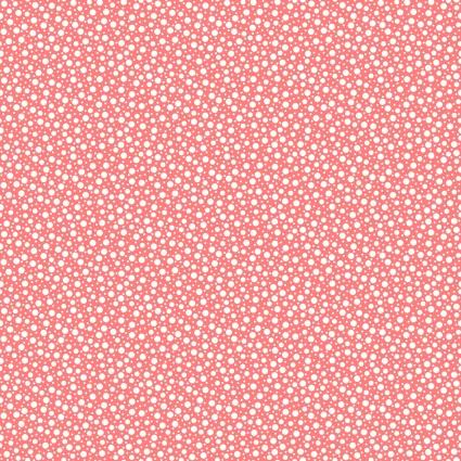 MAY Franny's Flowers 10507-P2 Pink - Cotton Fabric