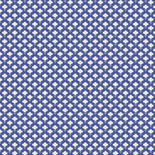 MAY French Quarter - 10605-BE Blue Cream - Cotton Fabric