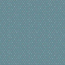 MAY Wild Side Tiny Dot - 10706-Q Teal - Cotton Fabric