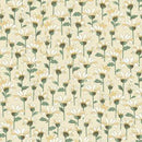 MAY Willoughby Daisy - 10523-E Cream - Cotton Fabric