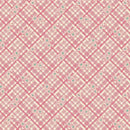 MB Aunt Grace Calicos - R350682-PINK Lattice - Cotton Fabric