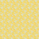 MB Aunt Grace Goes Scrappy Daisy - R351527D-YELLOW - Cotton Fabric