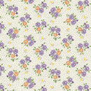 MB Aunt Grace Goes Scrappy Floral - R351526D-LILAC - Cotton Fabric