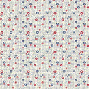 MB Aunt Grace Goes Scrappy Grid - R351531D-CREAM - Cotton Fabric
