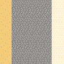 MB Birds and Bees Strip It - R190740D-YELLOW - Cotton Fabric