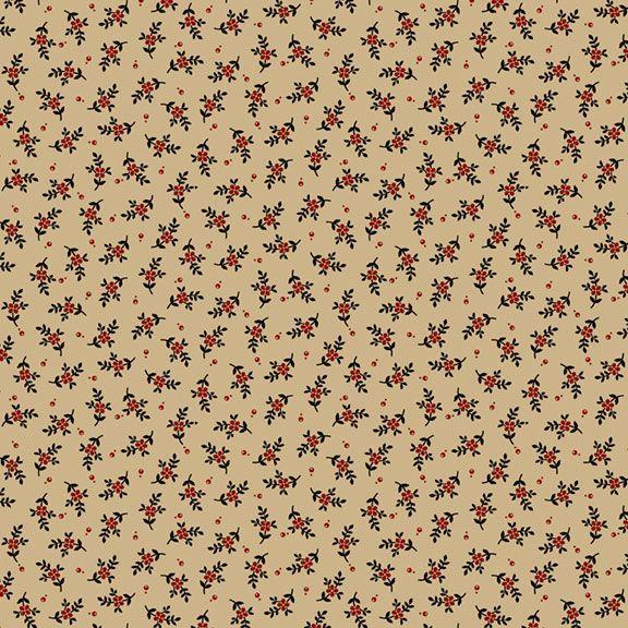 MB Butternut and Peppercorn II Blossom - R170749-BEIGE - Cotton Fabric