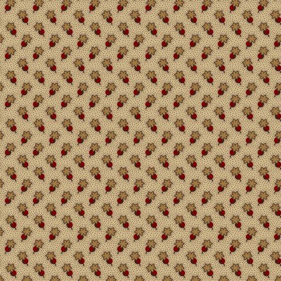 MB Butternut and Peppercorn II Circle Star - R170755-LINEN - Cotton Fabric