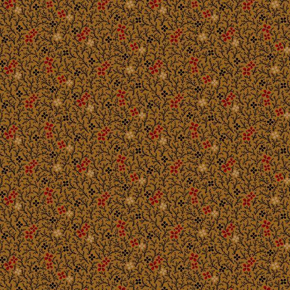 MB Butternut and Peppercorn II Garden Grove - R170753-GOLD - Cotton Fabric