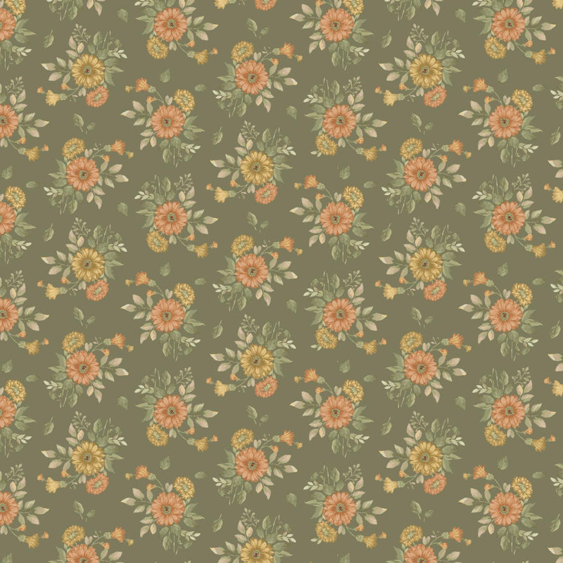 MB Front Porch - R540597-GREEN - Cotton Fabric