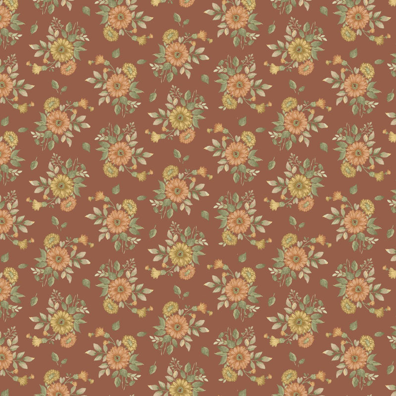 MB Front Porch - R540597-RUST - Cotton Fabric