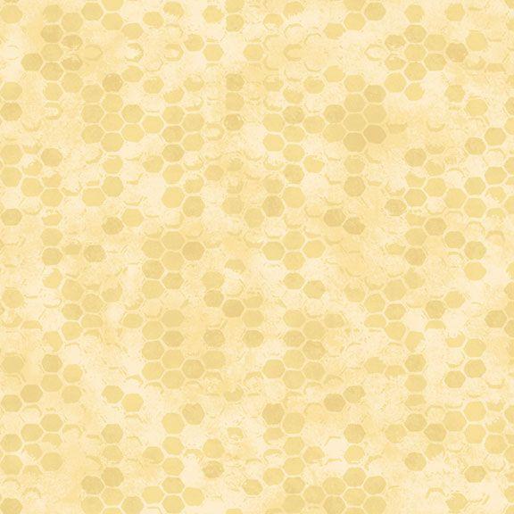 MB Honeycomb Gardens Honeycomb - R210787D-YELLOW - Cotton Fabric