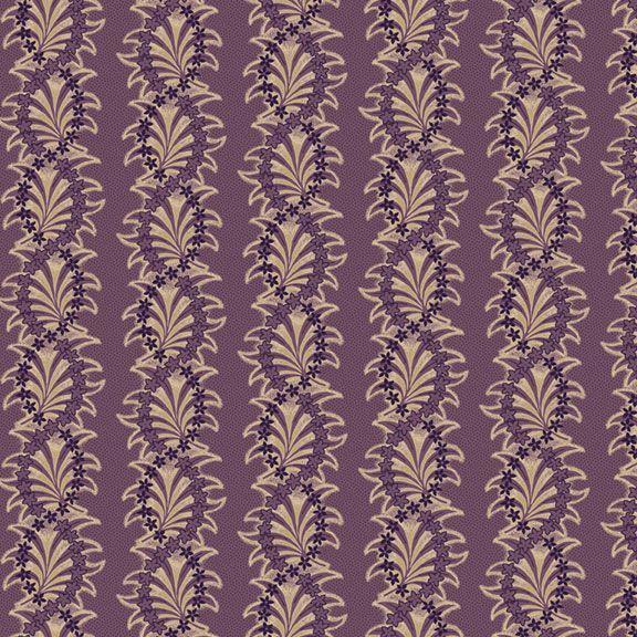 MB I Love Purple Trellis - R330690-VIOLET - Cotton Fabric