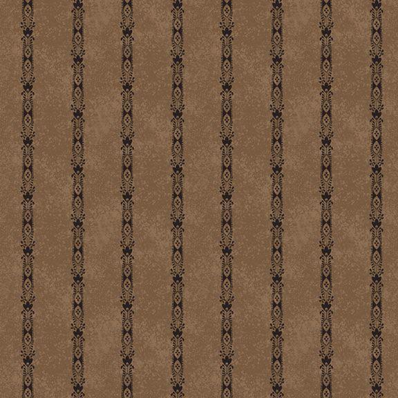 MB Maple House Old World - R170821D-BROWN - Cotton Fabric