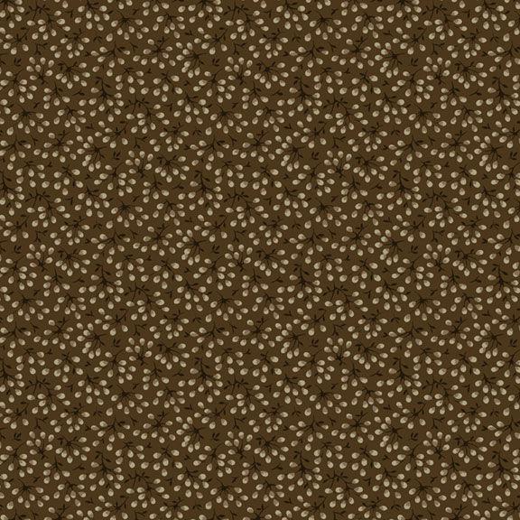 MB Maple House Willow - R170829D-BROWN - Cotton Fabric