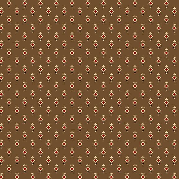 MB Piecemaker's Sampler Ditsy Dot - R170796-COFFEE - Cotton Fabric