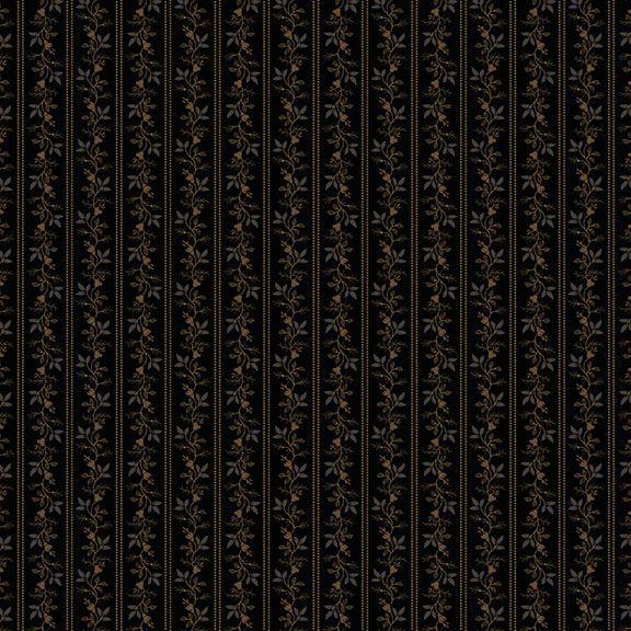 MB Piecemaker's Sampler Essle's Stripe - R170793-BLACK - Cotton Fabric
