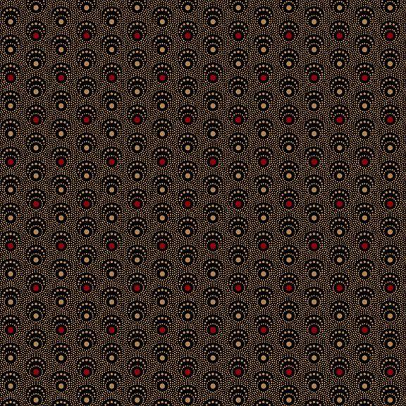 MB Piecemaker's Sampler Half Rounds - R170792-BLACK - Cotton Fabric