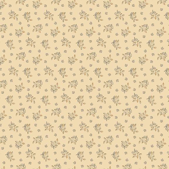 MB Piecemaker's Sampler Summer Leaves - R170794-CREAM - Cotton Fabric