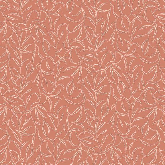 MB Red White and Beautiful Vines - R560725-PINK - Cotton Fabric