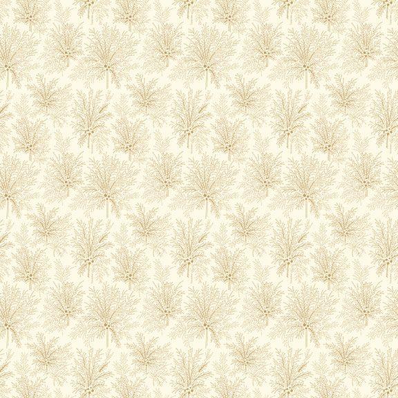 MB Scrap Happy Fern - R380888D-CREAM - Cotton Fabric