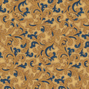 MB Vintage Charm - R330515-BLUE - Cotton Fabric