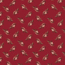 MB Arabella Sprig - R101520D-RED - Cotton Fabric