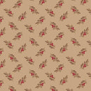 MB Arabella Sprig - R101520D-TAN - Cotton Fabric