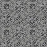 MM Hampton Court Mosaic Silhouette - CX11636-GRAY-D Gray - Cotton Fabric