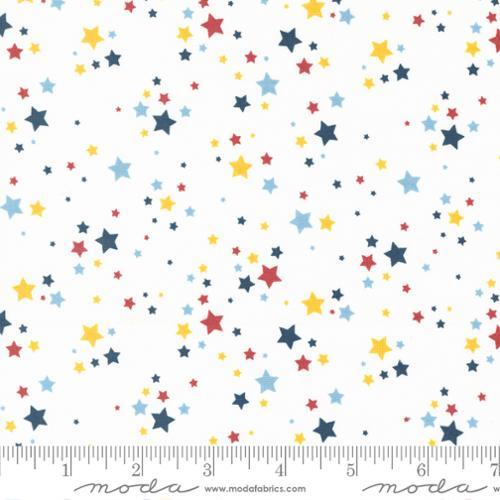 MODA All Star - 20856-11 White - Cotton Fabric