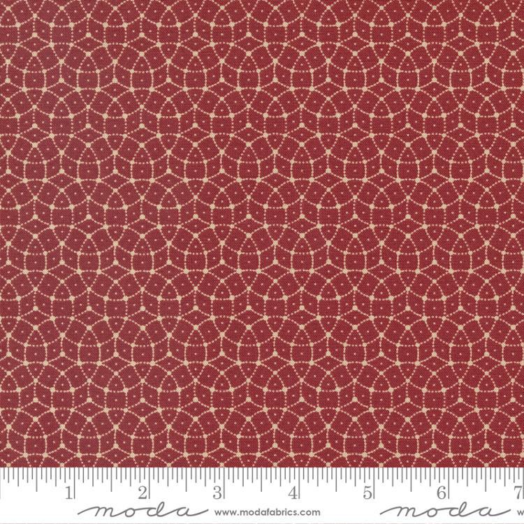 MODA Back to Basics - 9720-13 Red Pepper - Cotton Fabric
