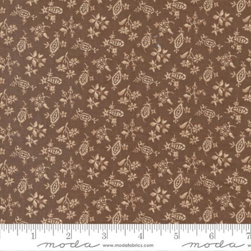 MODA Dinah's Delight - 31677-17 Dark Chocolate - Cotton Fabric