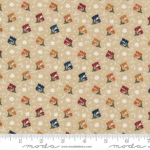 MODA Fluttering Leaves - 9732-11 Beechwood - Cotton Fabric