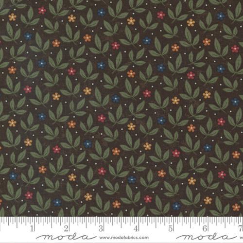 MODA Fluttering Leaves - 9734-18 Bark - Cotton Fabric