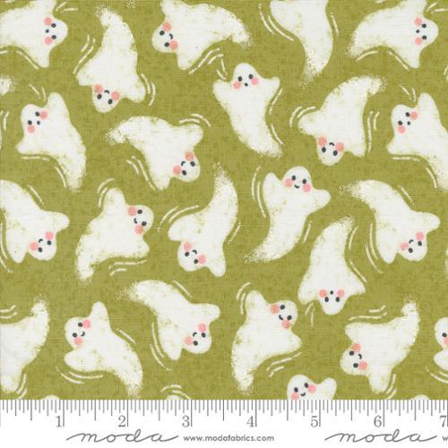 MODA Hey Boo - 5211-17 Witchy Green - Cotton Fabric