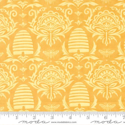 MODA Honey Lavender - 56082-24 Daisy Yellow - Cotton Fabric