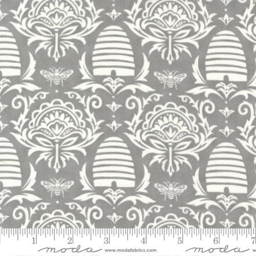 MODA Honey Lavender - 56082-27 Pebble Grey - Cotton Fabric