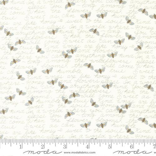 MODA Honey Lavender - 56084-11 Milk - Cotton Fabric