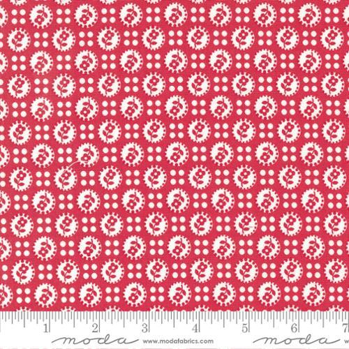 MODA Lighthearted Sweet - 55292-12 Red - Cotton Fabric