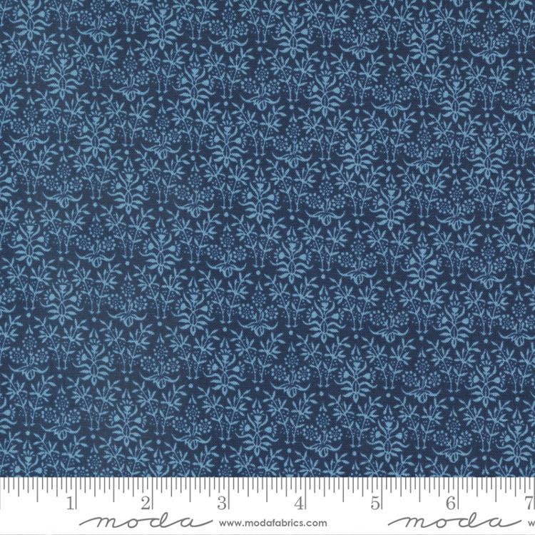 MODA Morris Meadow 8377-14 Woad - Cotton Fabric