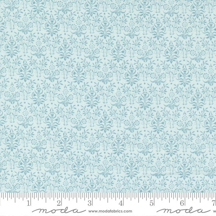 MODA Morris Meadow 8377-16 Aquamarine - Cotton Fabric