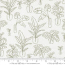 MODA Potted Indoor Jungle - 26143-11 Cream - Cotton Fabric