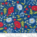 MODA Red White and Bloom - 56110-12 Midnight Blue - Cotton Fabric