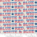 MODA Red White and Bloom - 56111-11 Daisy White - Cotton Fabric