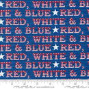 MODA Red White and Bloom - 56111-12 Midnight Blue - Cotton Fabric