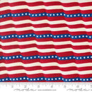 MODA Red White and Bloom - 56112-13 Patriotic Poppy - Cotton Fabric
